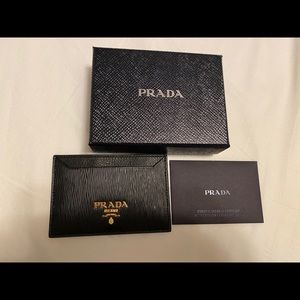 Prada card holder NEW